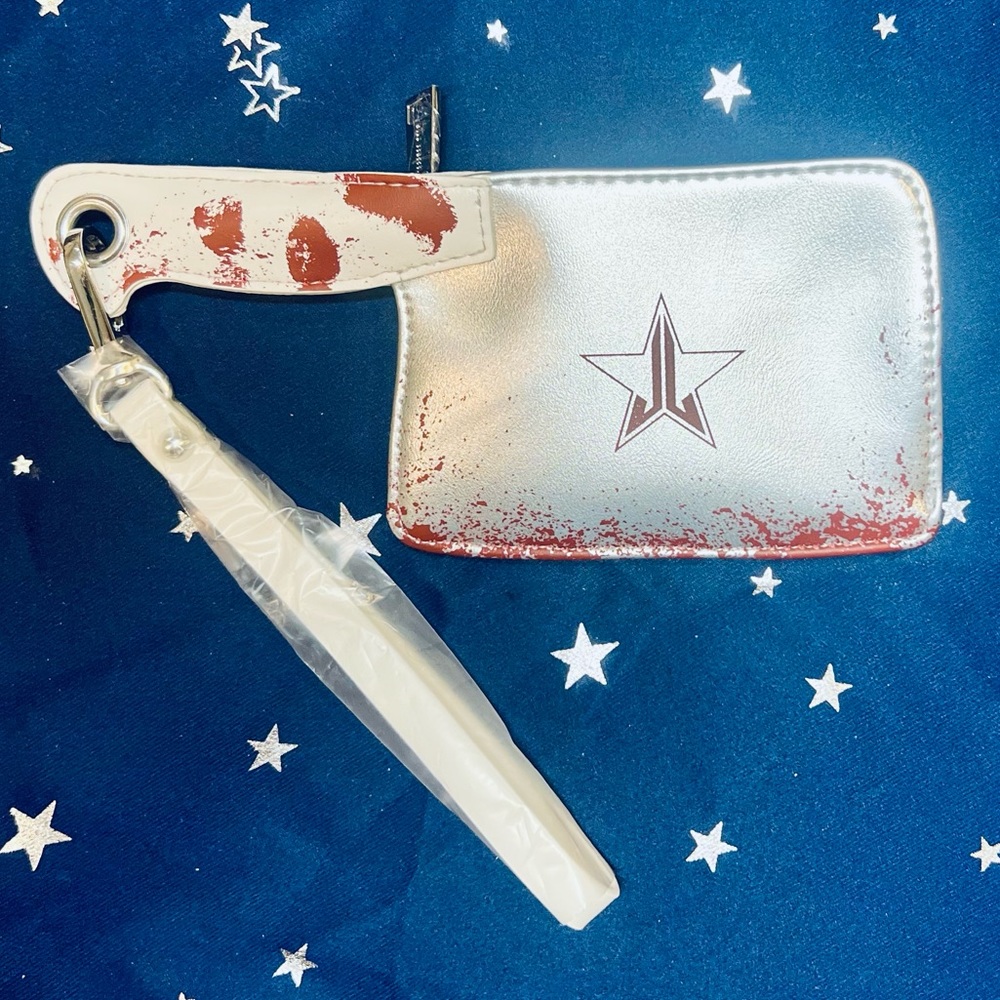 Jeffree Star Halloween 2023 Mystery Box exclusive butcher knife coin purse